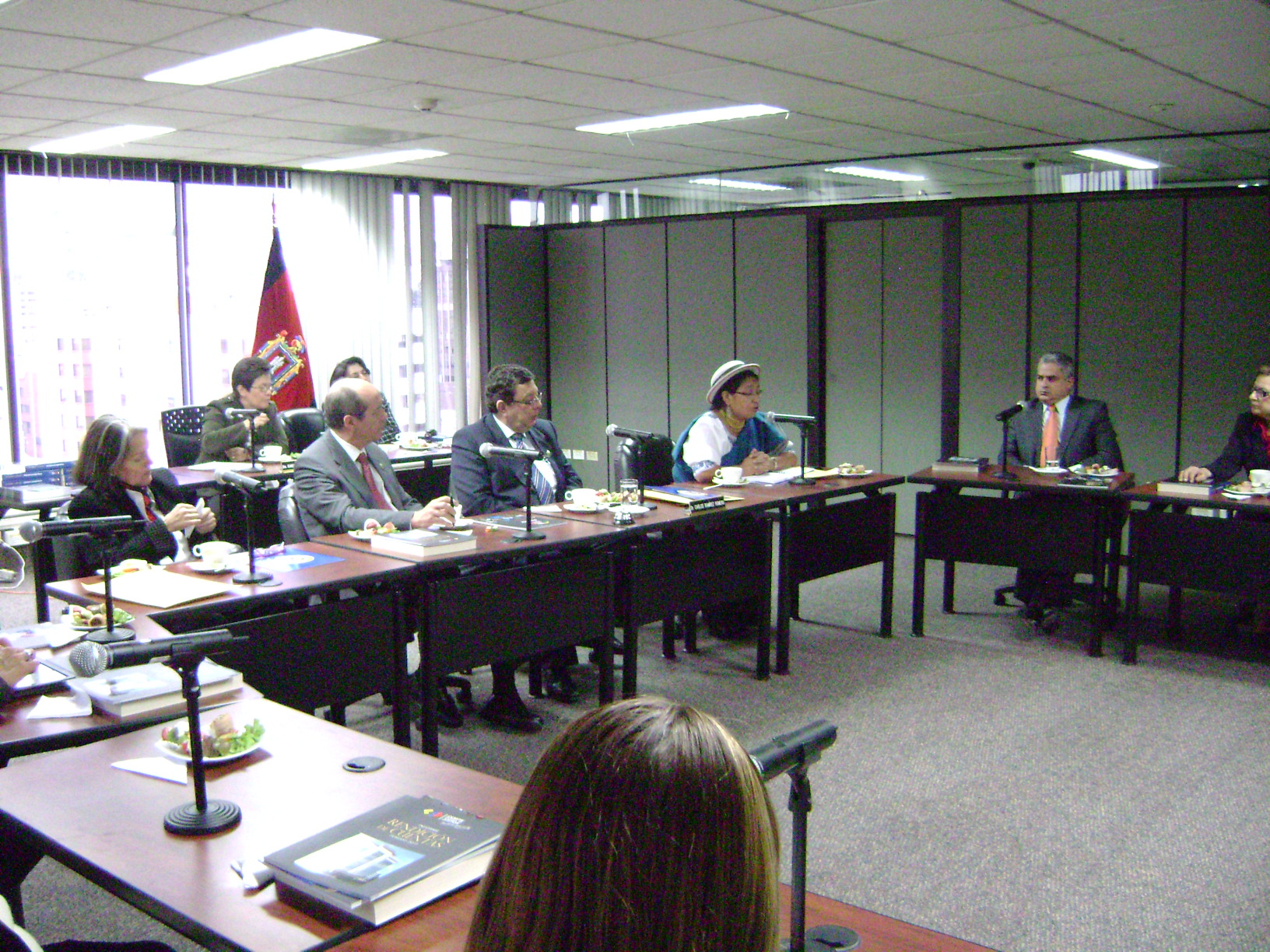Experiencias con la Corte Nacional de Justicia Ecuador dentro de la visita de Magistrados de las Cortes Supremas vinculadas al PIFJ -OEA(15 de junio de 2012)
